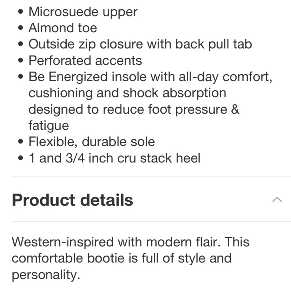 Dr. Scholl's Womens Brianna Ankle Bootie Black 7.5 M new